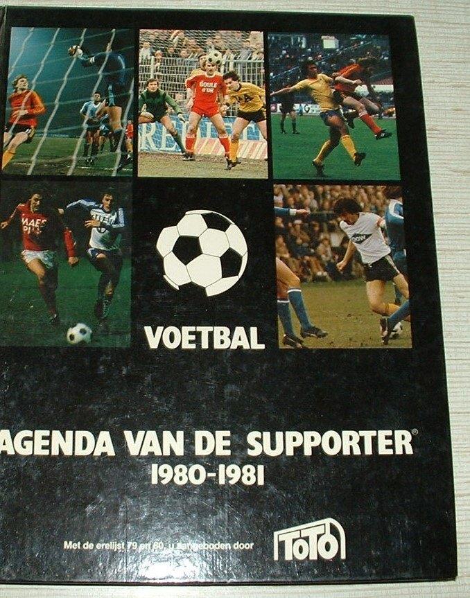 voetbalboek agenda van de supporter 1980-1981, Ophalen of Verzenden, Zo goed als nieuw, Balsport