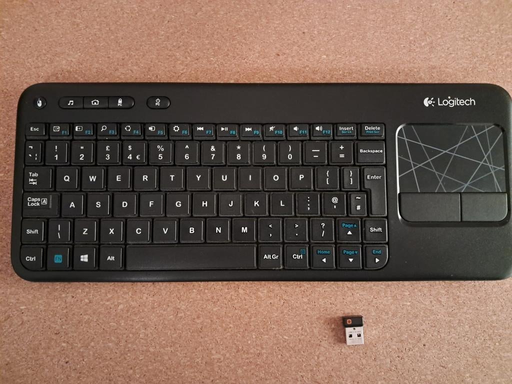 Clavier sans fil Logitech KR400r, Enlèvement ou Envoi, Qwerty, Comme neuf, Logitech