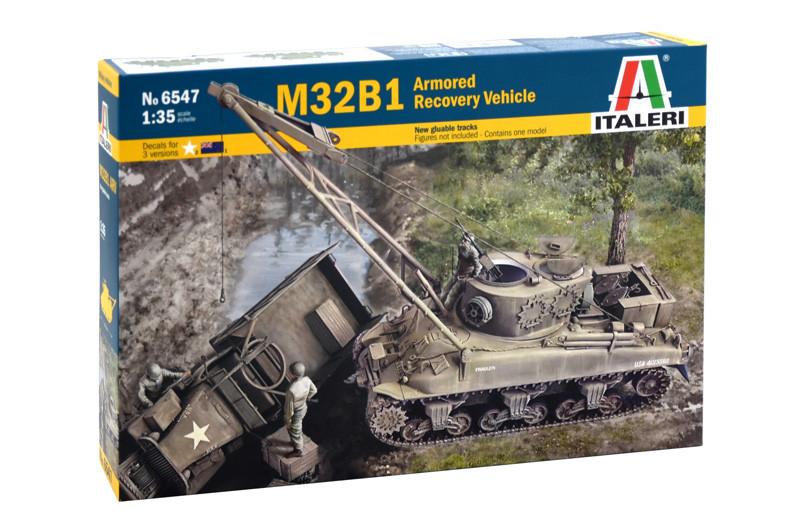 ITALERI 6547 M32B1 armored recovery vehicle échelle 1/35, Hobby en Vrije tijd, Modelbouw | Auto's en Voertuigen, Tank, Italeri
