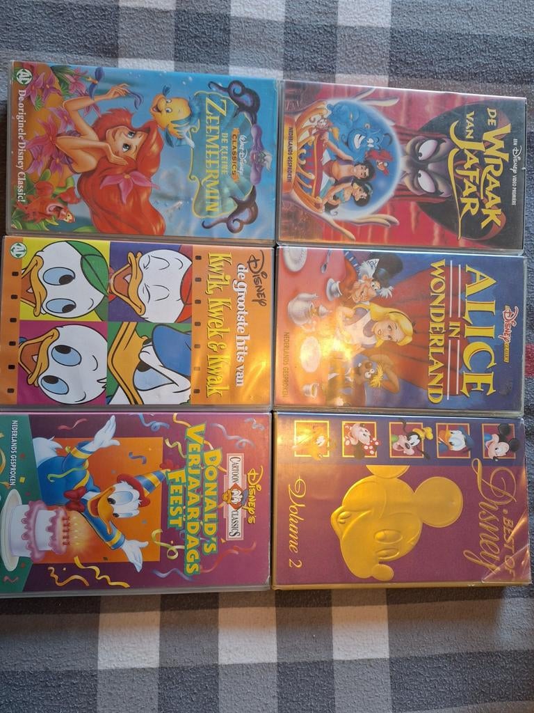 VHS disney, Ophalen of Verzenden