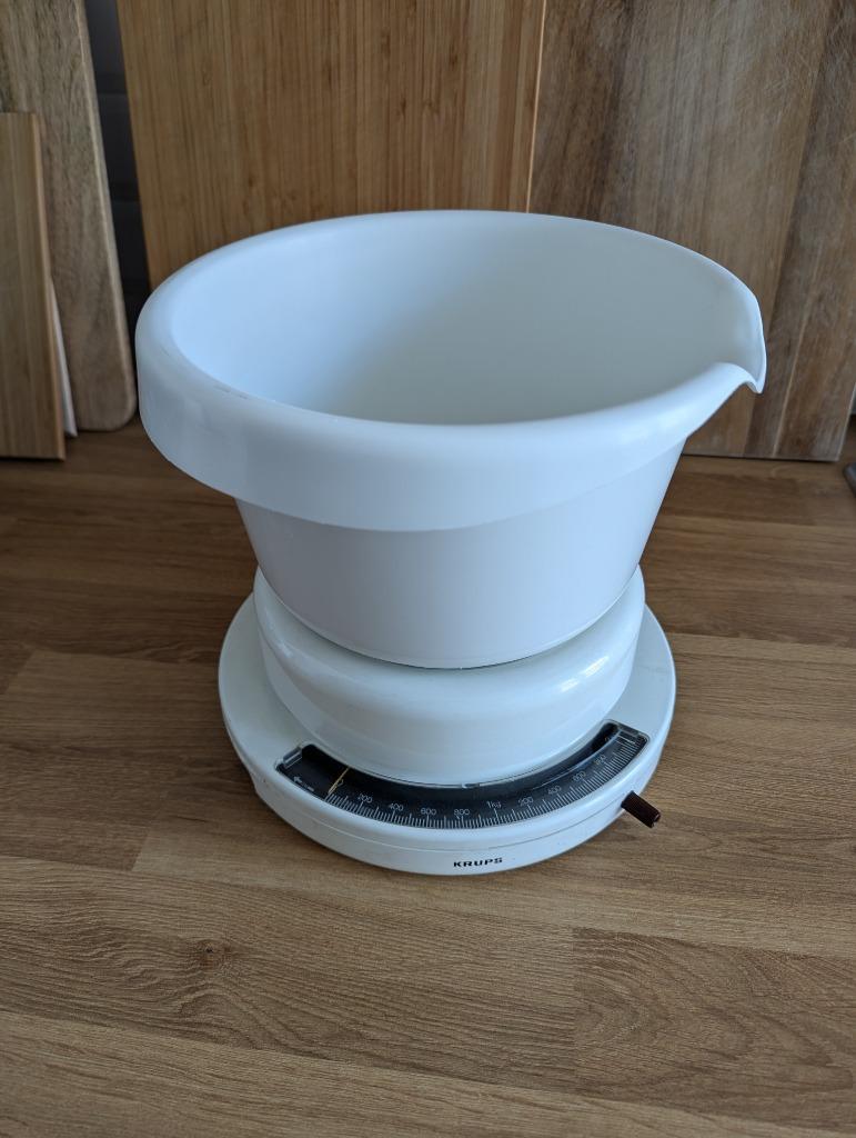 Vintage keuken weegschaal Krups uit 1975, Ophalen of Verzenden, Gebruikt