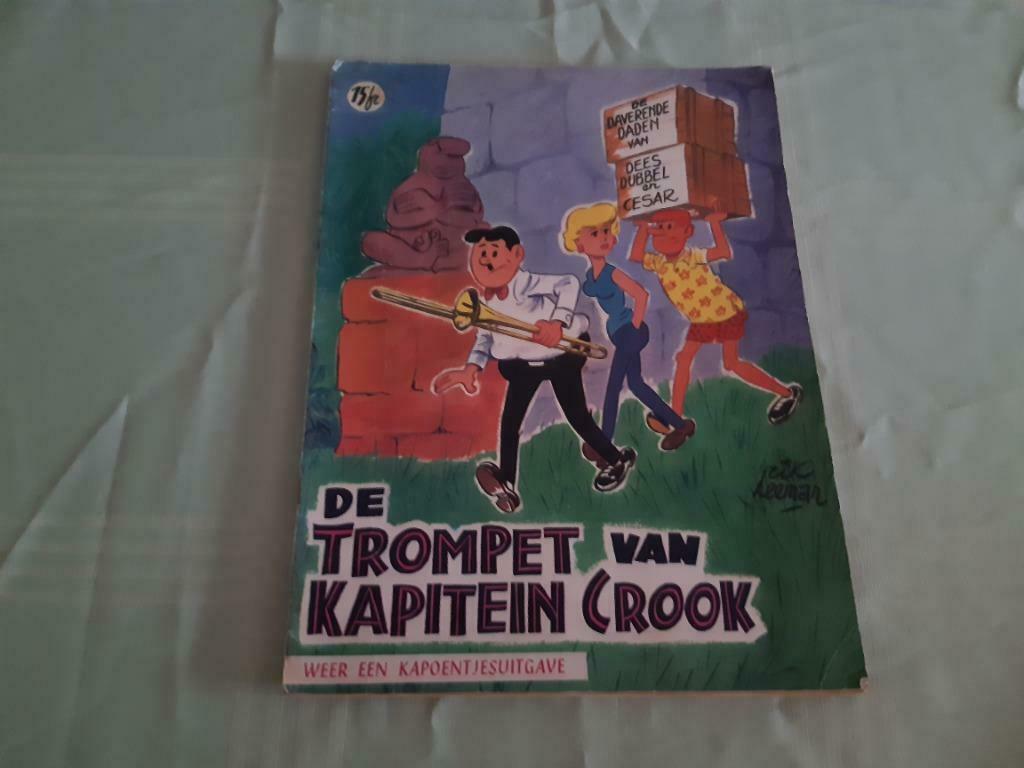 Dees dubbel en Cesar.1.De trompet van kapitein Crook., Eén stripboek, Ophalen of Verzenden, Gelezen