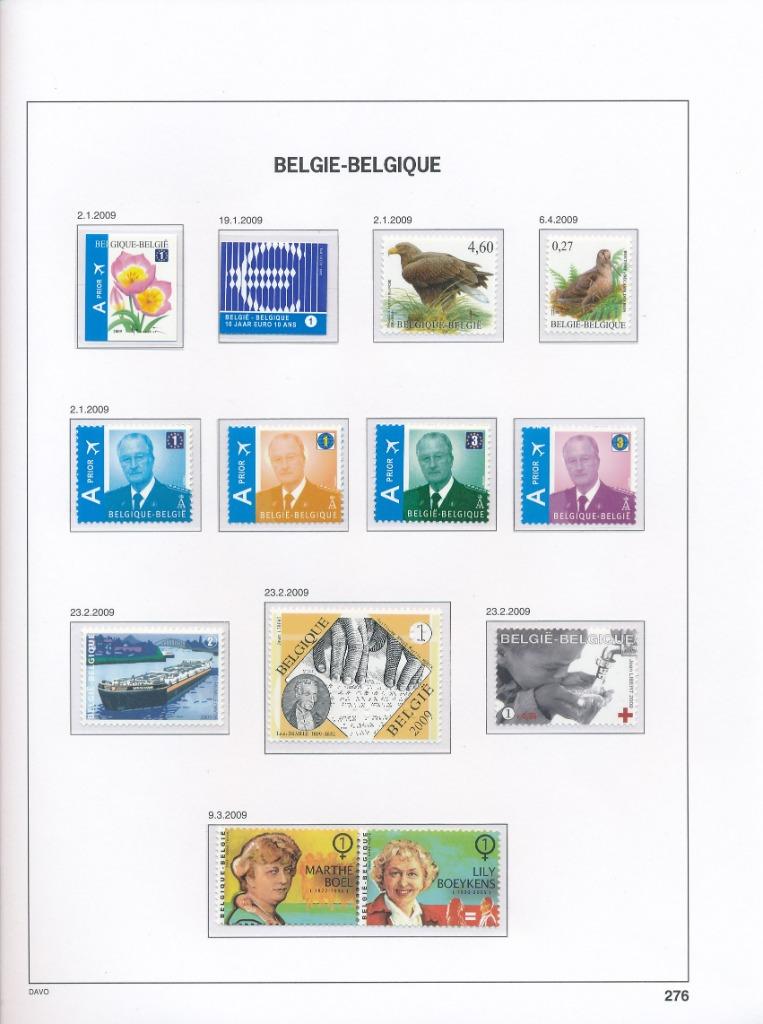 L'année 2009, moins chère que le prix postal, sur DAVO Luxe, Enlèvement ou Envoi, Non oblitéré, Neuf
