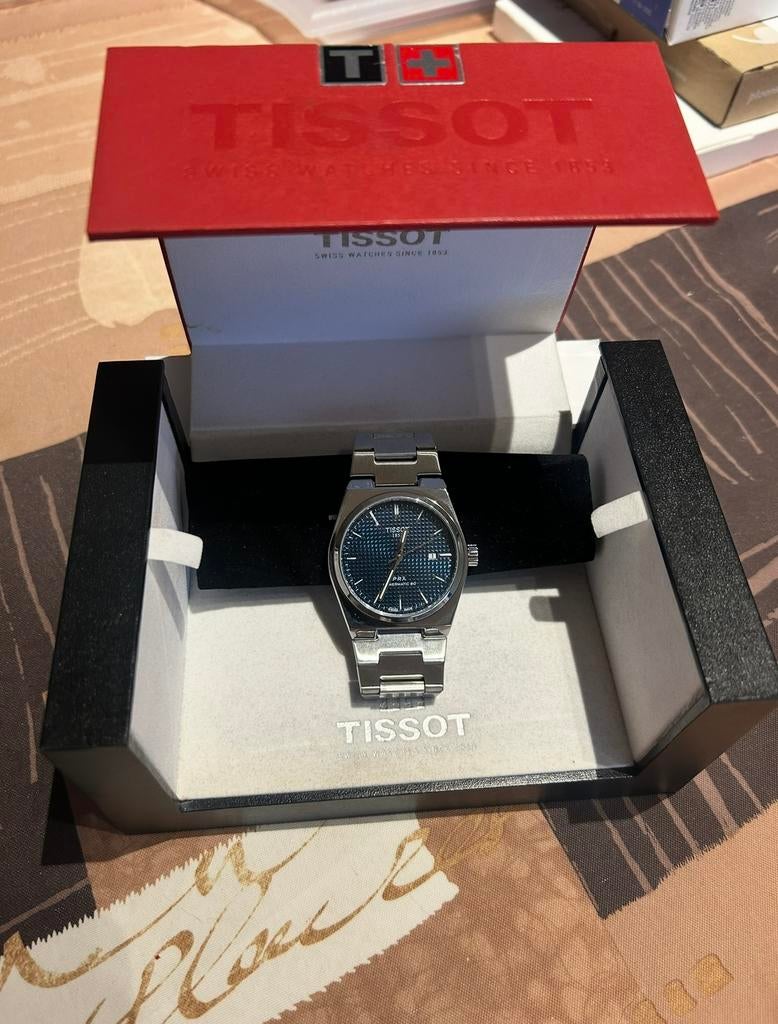 Tissot prx powermatic 80, Bijoux, Sacs & Beauté, Enlèvement ou Envoi, Comme neuf