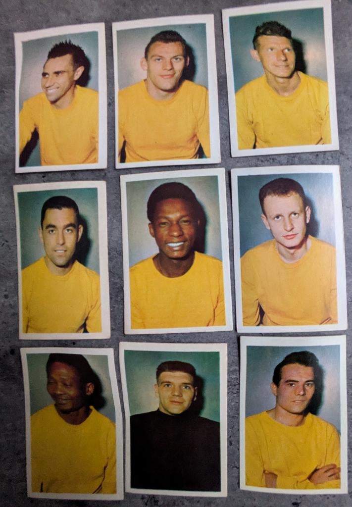 JEU DE CARTES DE FOOT TRUIDEN, 9 X MAPLE LEAF GUM  1962/1963, Envoi