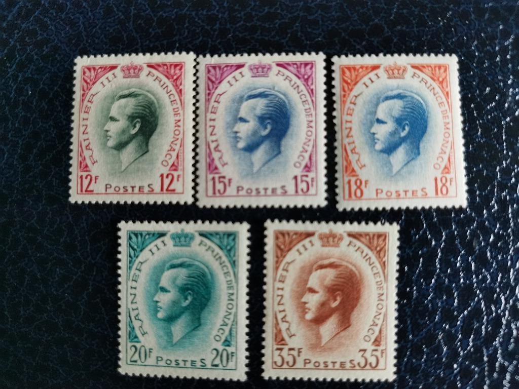 Monaco 1955 - Prins Rainier III **, Ophalen of Verzenden, Monaco, Postfris