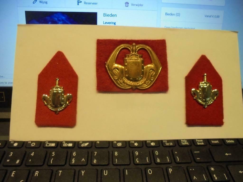 kentekens Nederland leger, Ophalen of Verzenden, Overige soorten, Embleem of Badge