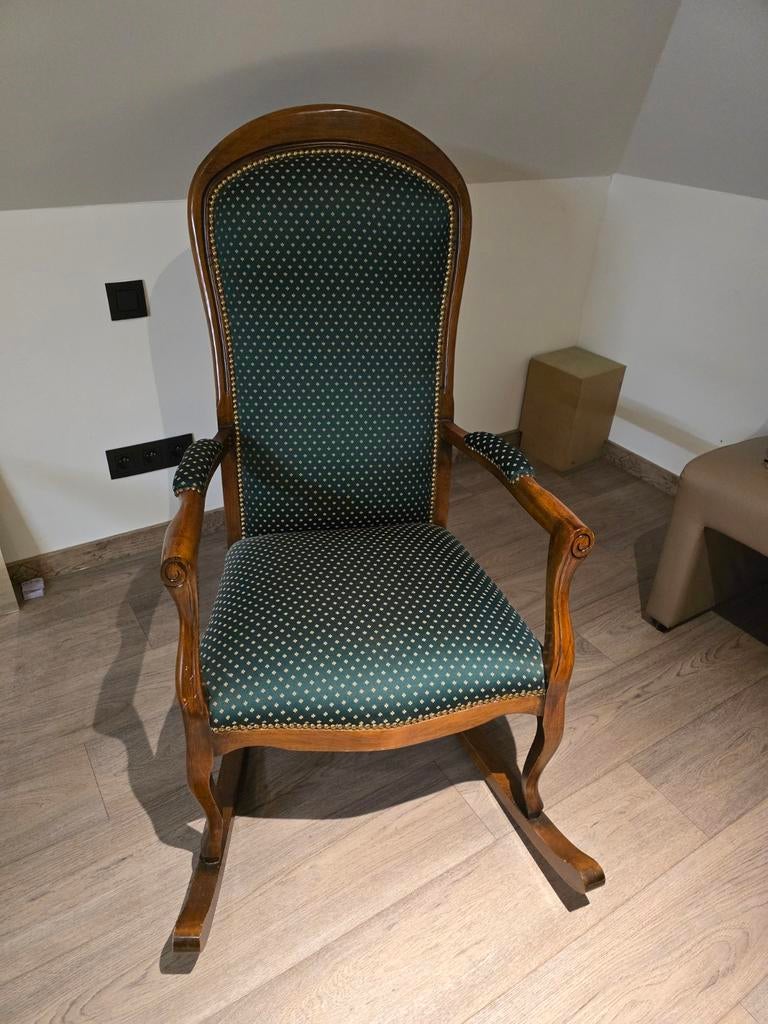 Fauteuil à bascule, Antiquités & Art, Antiquités | Meubles | Chaises & Canapés, Enlèvement