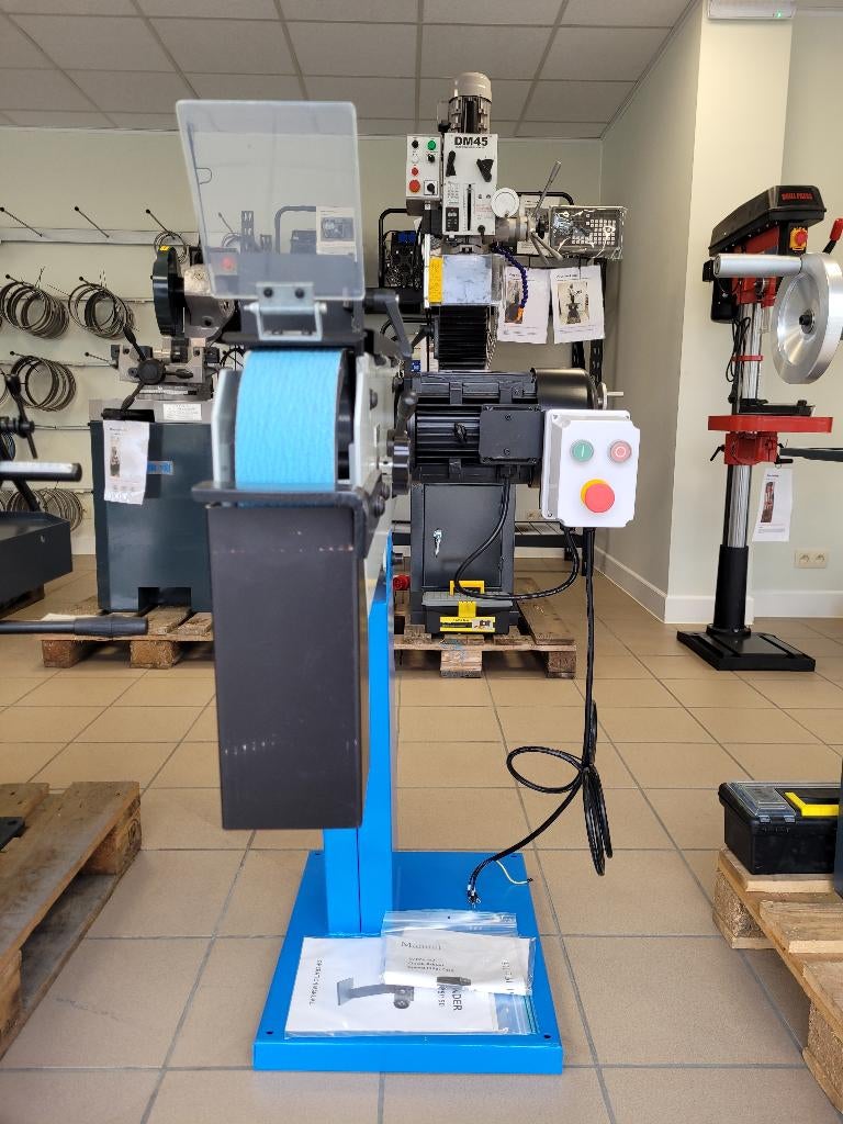 MAC-TOOL ONW-75 Bandschuurmachine (380V), Bricolage & Construction, Outillage | Ponceuses, Enlèvement ou Envoi, Neuf, 1200 watts ou plus
