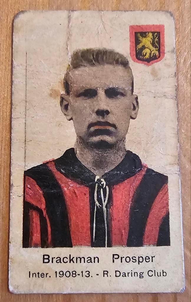 1930s (pre panini) Prosper Braeckman Daring Club Brussel!, Ophalen of Verzenden, Gebruikt, Plaatje