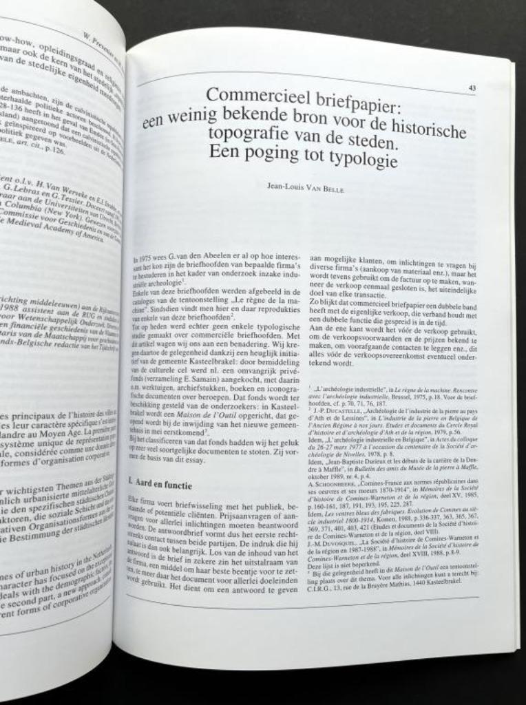 Commercieel briefpapier als bron historische topografie, Boeken, Geschiedenis | Nationaal, Ophalen of Verzenden