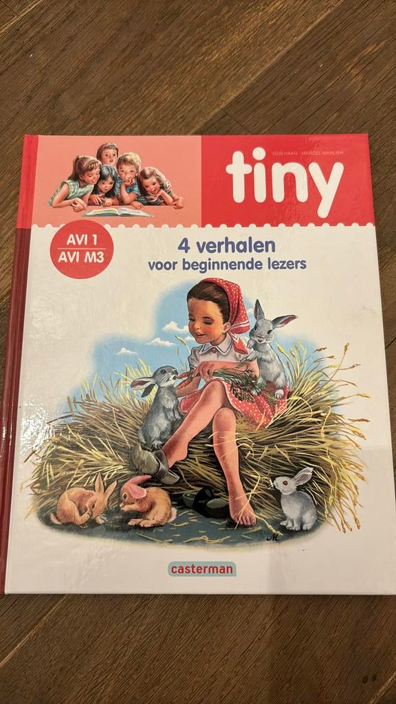 Tiny - 4 verhalen voor beginnende lezertjes, Boeken, Ophalen of Verzenden, Zo goed als nieuw, Gijs Haag; Marcel Marlier; Jenny Hillen