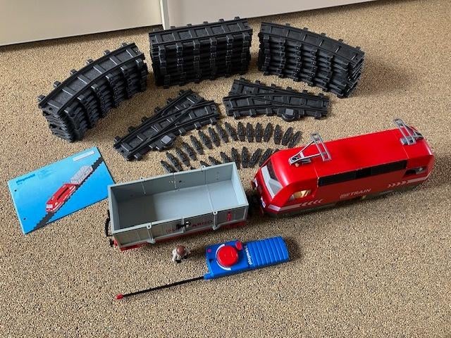Kit de train Playmobil 4010 complet, Enlèvement ou Envoi, Utilisé, Ensemble complet