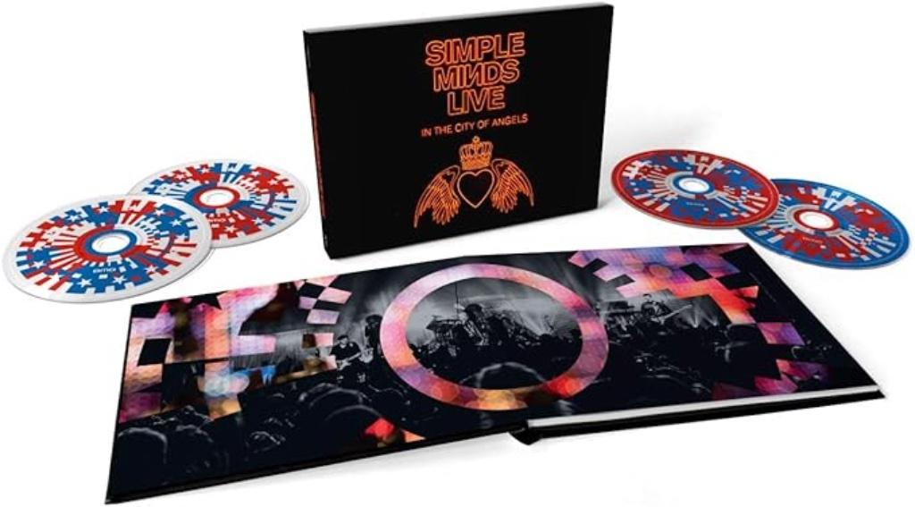 In De City Of Angels 4 Deluxe CD Box / Simple Minds. NEW!, Ophalen of Verzenden, Nieuw in verpakking, Boxset