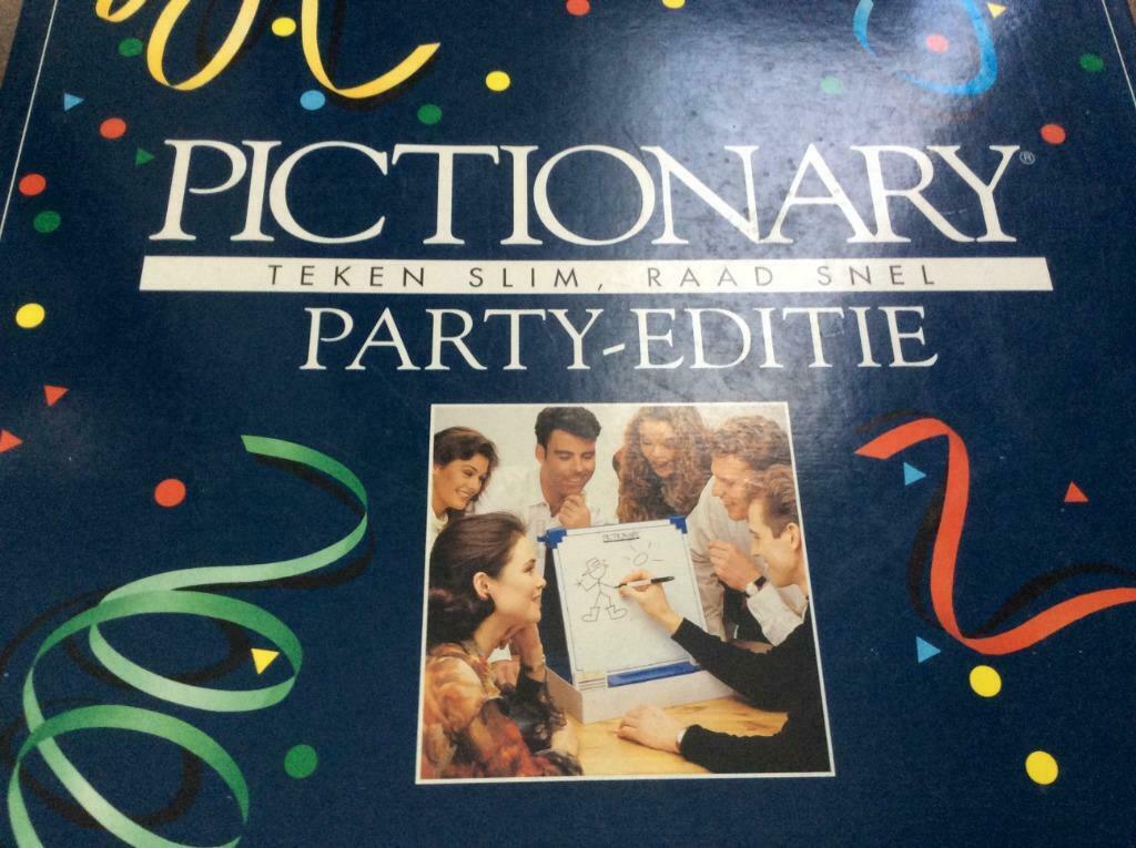 Pictionary, 4 op een rij, Ophalen of Verzenden, Gebruikt