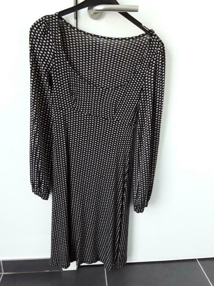 Jurk met bolletjes Sinequanone maat 0, Kleding | Dames, Ophalen of Verzenden, Gedragen, Maat 36 (S), Knielengte