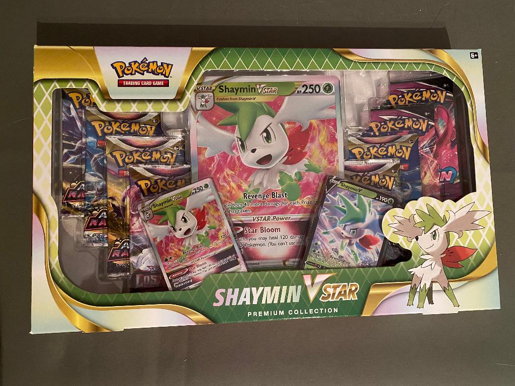 shaymin vstar premium box, Enlèvement, Neuf, Plusieurs cartes