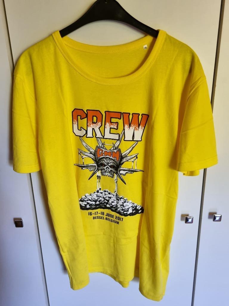 T-shirt Graspop 2XL 2017, Enlèvement ou Envoi, Comme neuf, Autres tailles, Jaune