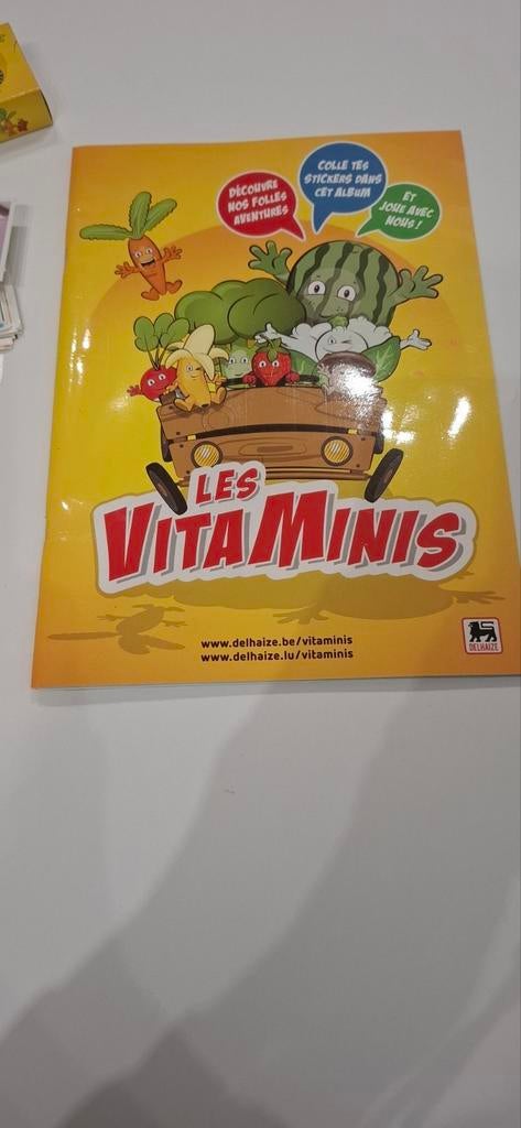 Stickerboek Les Vitaminis, Ophalen of Verzenden, Zo goed als nieuw
