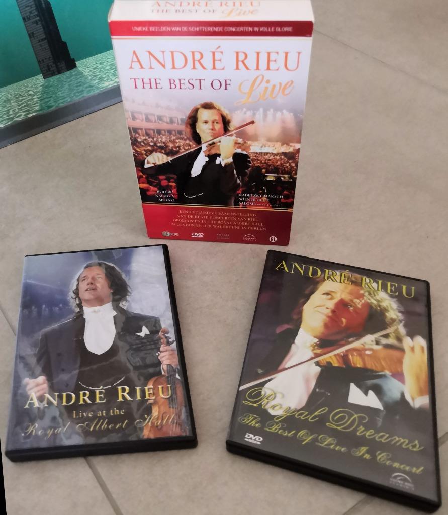 ANDRE RIEU - The best of "LIVE" (2 DVD set), Alle leeftijden, Ophalen of Verzenden, Zo goed als nieuw