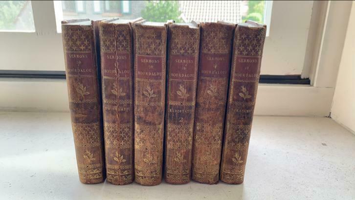 Oude Franse antieken boeken uit 1787, Antiek en Kunst, Ophalen of Verzenden
