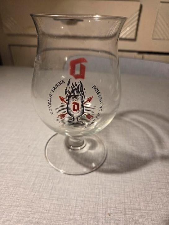 Duvel Duvelse passie, Verzamelen, Glas en Drinkglazen, Ophalen of Verzenden, Zo goed als nieuw