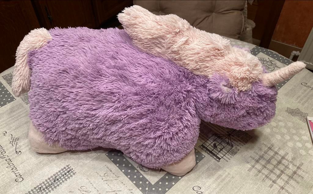 Coussin/peluche licorne de Swizzzzels, Enlèvement ou Envoi, Comme neuf, Cheval