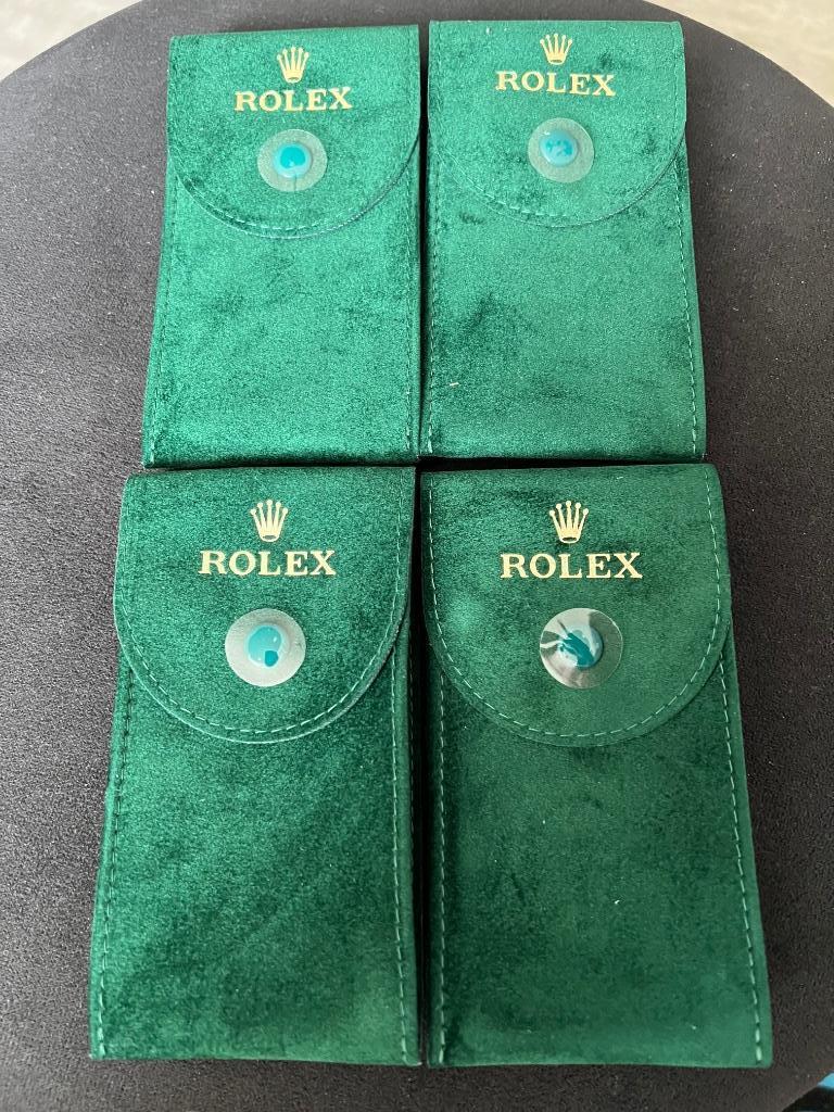 Rolex service etui (4 stuks), Enlèvement, Autres matériaux, Rolex