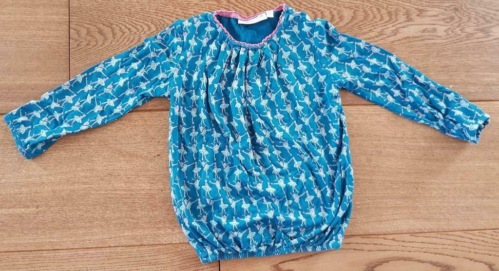 Someone longsleeve blauw ballerina's 92, Kinderen en Baby's, Kinderkleding | Maat 92, Gebruikt, Meisje, Ophalen of Verzenden, Someone