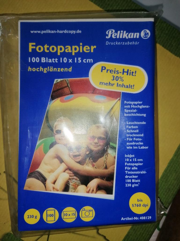 Fotopapier pelikan, Verzenden