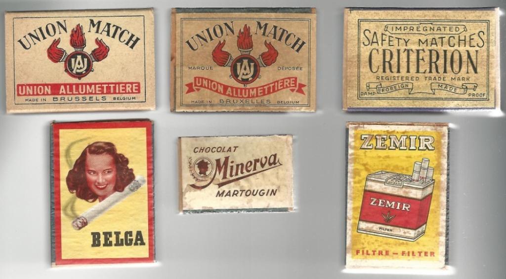 6 Verschillende Luciferdoosjes, Ophalen of Verzenden, Nieuw, Luciferdoosjes of -merken