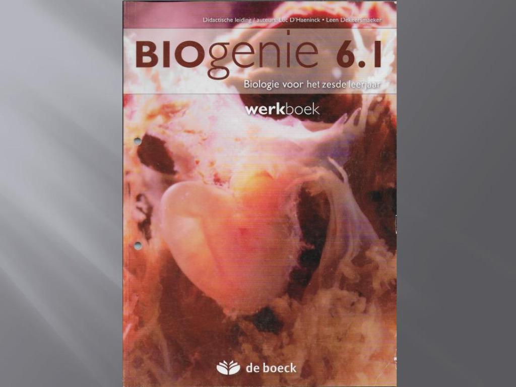 Werkboek Biogenie 6.1, Livres, Enlèvement ou Envoi, Biologie, Comme neuf, Secondaire