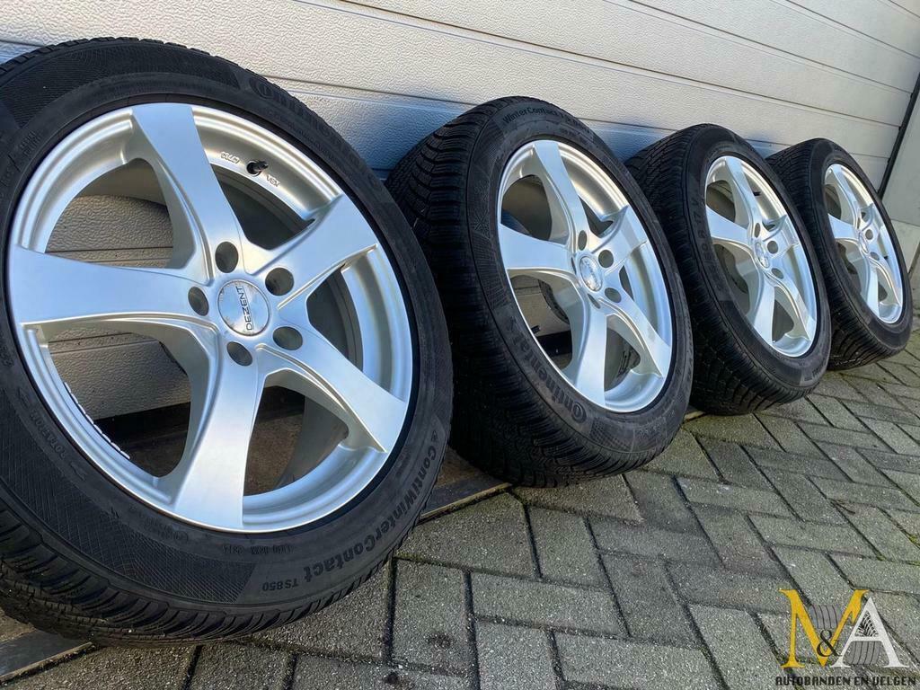 17 inch Audi/Skoda/VW velgen + winterbanden winterset, Pneus et Jantes, Pneus hiver, Enlèvement ou Envoi, Véhicule de tourisme