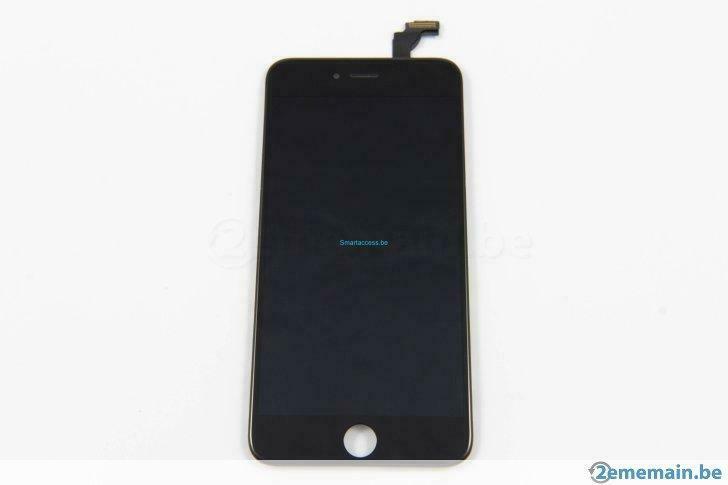 Vitre tactile et écran LCD retina iPhone 6 Plus noir, Enlèvement ou Envoi, Neuf