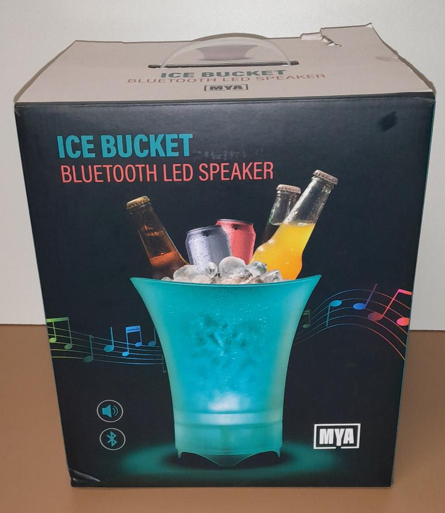 Bluetooth LED speaker MYA Ice Bucket, Ophalen of Verzenden
