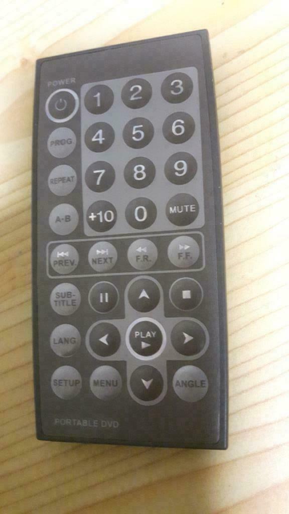 Afstandsbediening portable dvd, Autres marques, Enlèvement ou Envoi, Comme neuf, Lecteur DVD