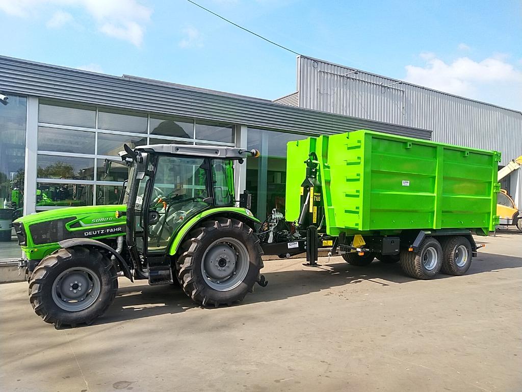 Deutz-Fahr 5080D= 80pk tractor. Rijdt 50km/h, 28t. MTM sleep, Zakelijke goederen, Ophalen, Deutz - Fahr