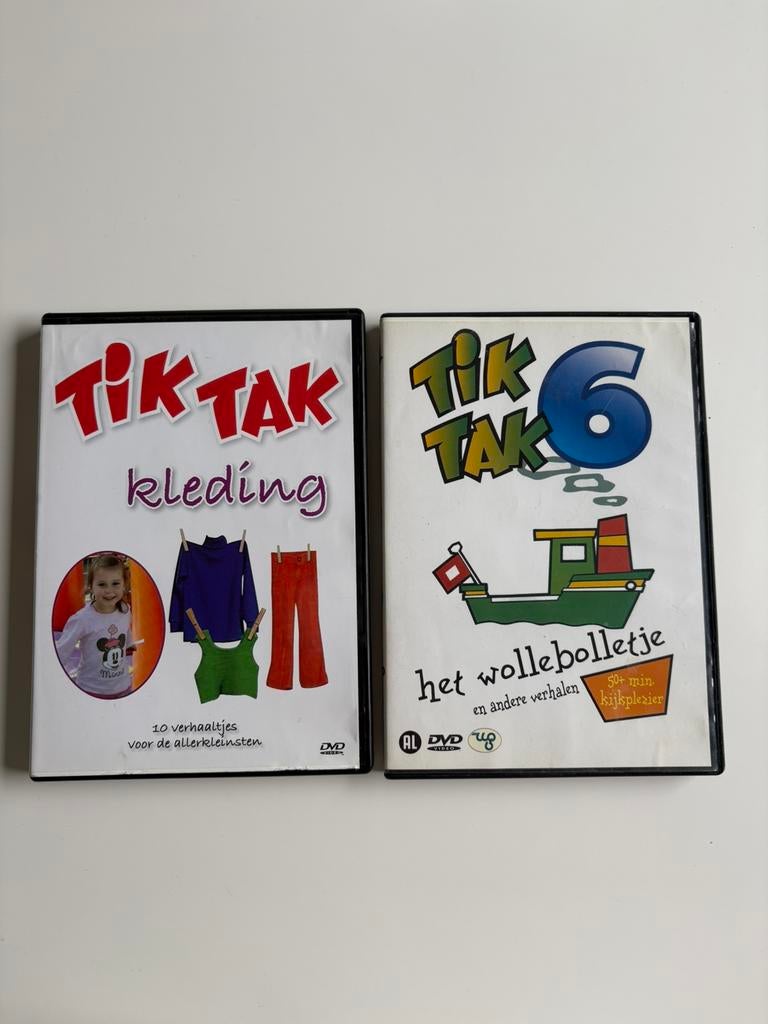 2 dvd’s Tik Tak, Ophalen, Gebruikt