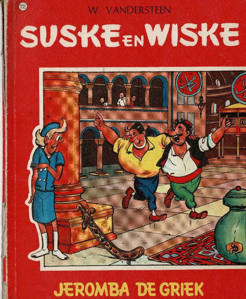 72 Jeromba De Griek 1967 origineel matte versie, Boeken, Eén stripboek, Ophalen of Verzenden, Gelezen
