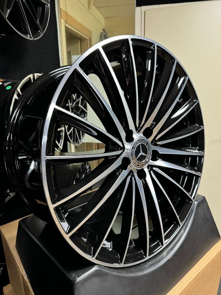 19 inch velgen voor Mercedes AMG look 5x112 A B C CLA E KLAS, Auto-onderdelen, 19 inch, Velg(en), Nieuw, Ophalen of Verzenden