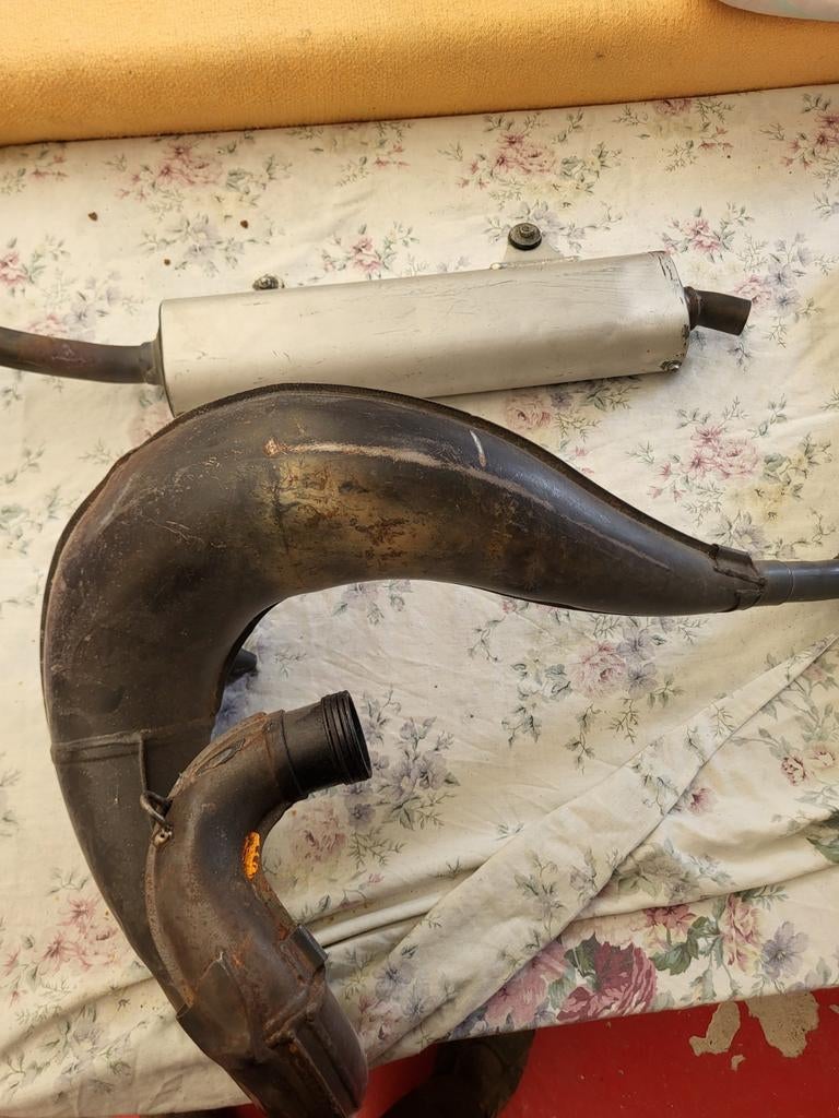 Honda cr250cc uitlaat+demper+demping(nieuw), Ophalen, Honda