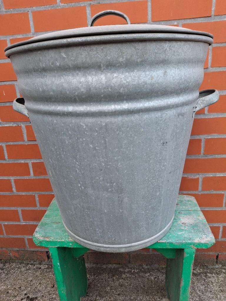 oude zinken kuip, Tuin en Terras, 75 tot 150 liter, Ophalen, Zo goed als nieuw, Metaal