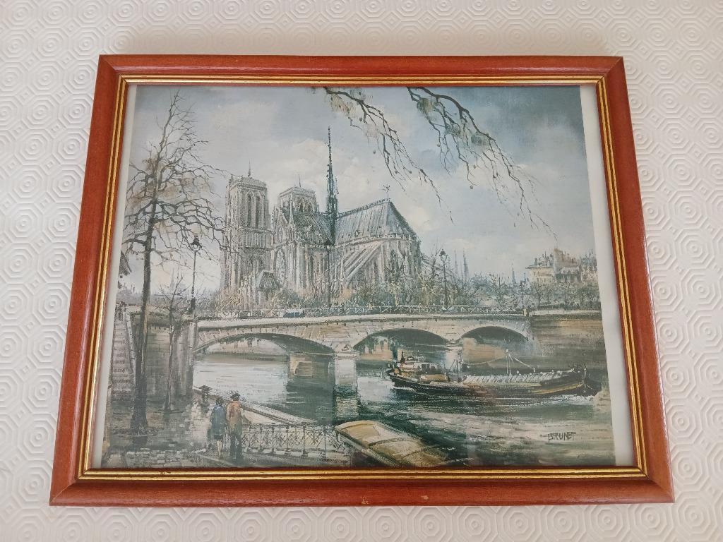 Paris et ses quais (Notre Dame de Paris) (Brunet), Ophalen