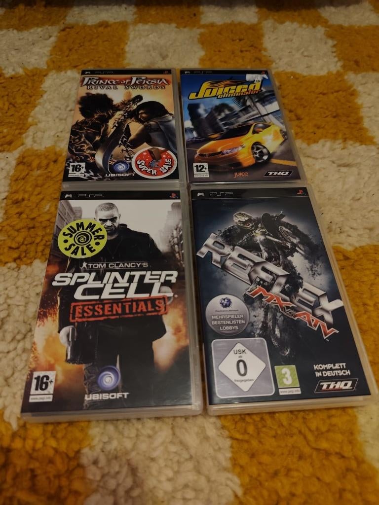 PSP games, Ophalen, Gebruikt