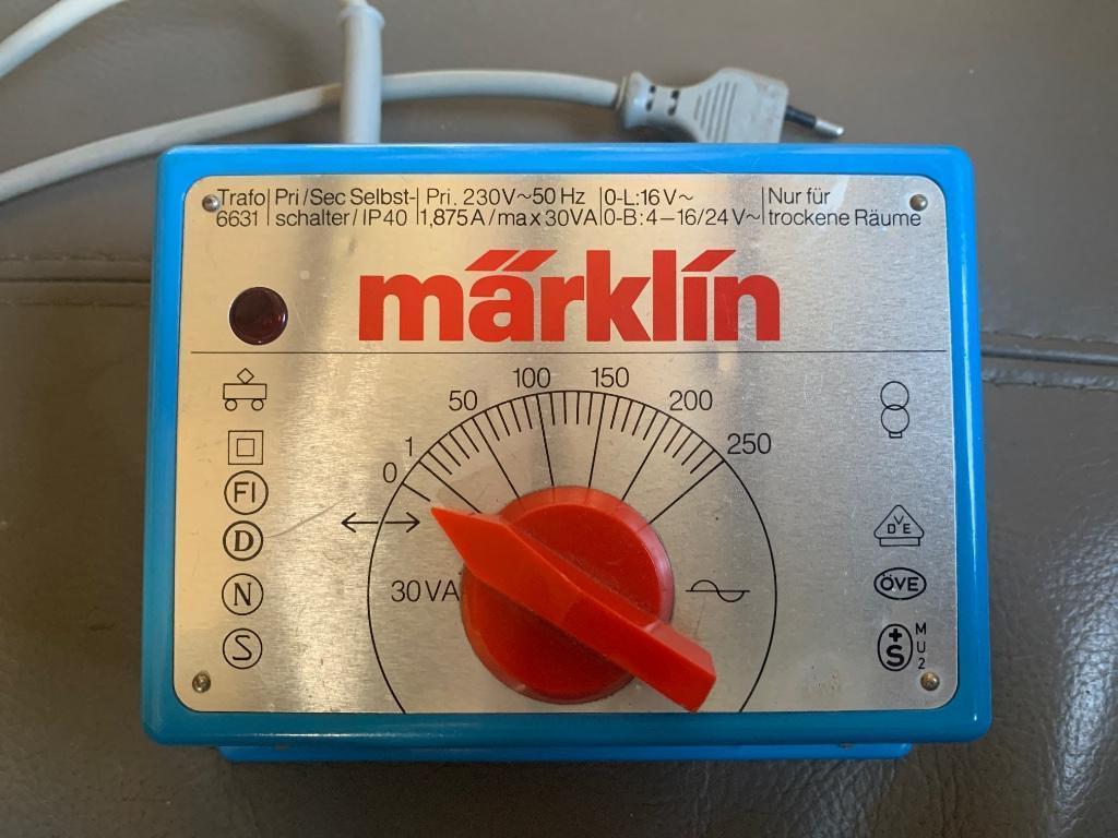 Zware transformator Marklin 6631, Enlèvement, Utilisé, Transformateur ou Alimentation, Märklin