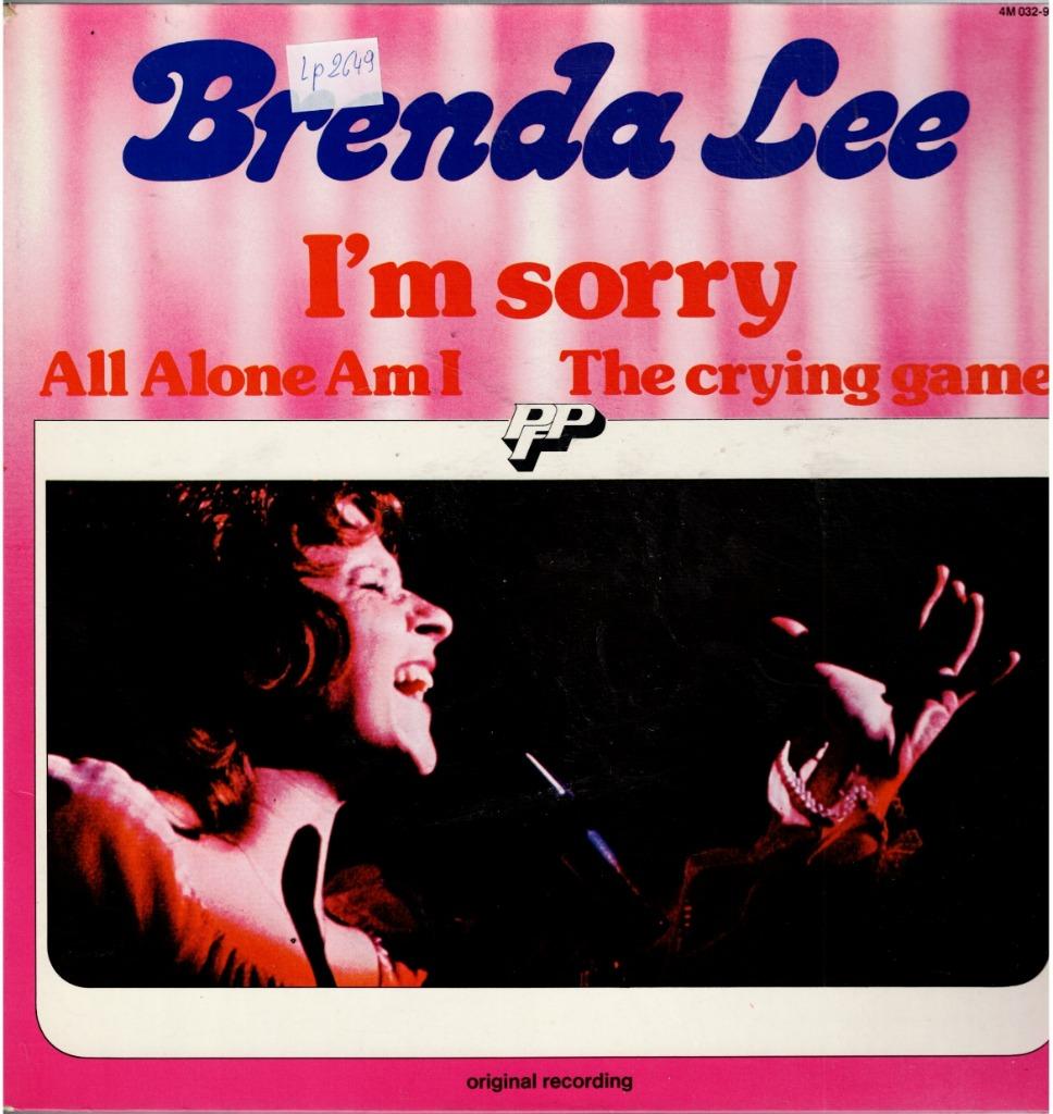 Vinyl, LP    /   Brenda Lee – I'm Sorry, Ophalen of Verzenden, Overige formaten