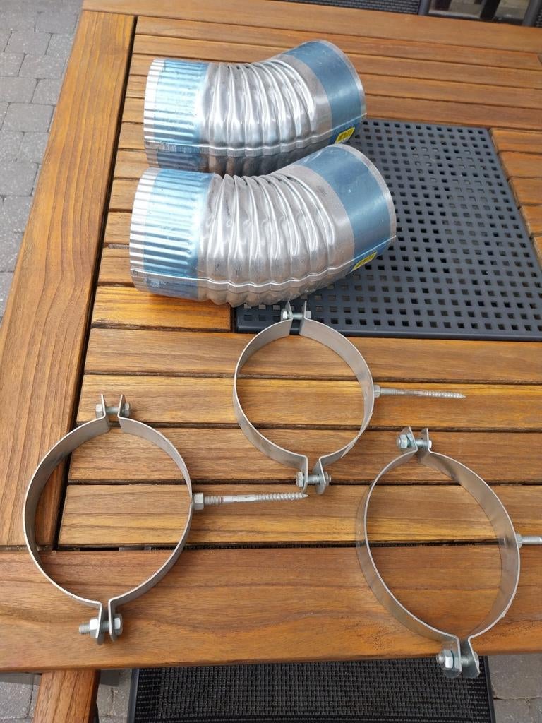 Inox bochten en beugels, Bricolage & Construction, Enlèvement, Comme neuf