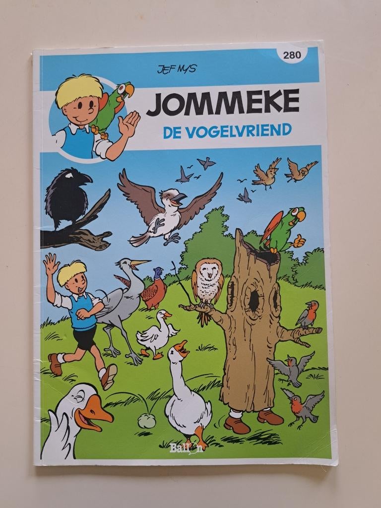 Jommeke De vogelvriend 280, Ophalen, Zo goed als nieuw