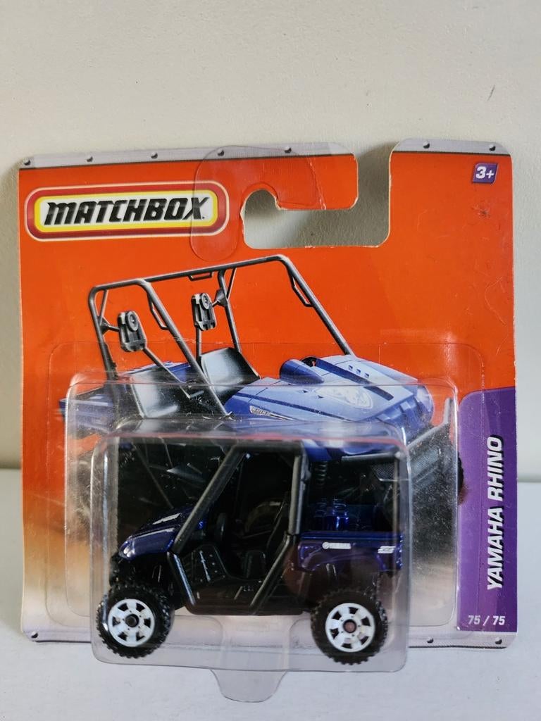 Matchbox Yamaha Rhino (2011) blauw, Enlèvement ou Envoi, Neuf