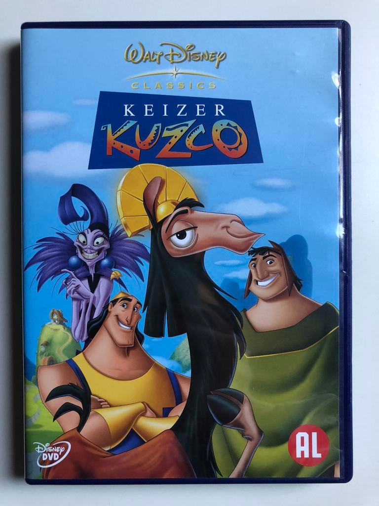 Keizer Kuzco DVD, Cd's en Dvd's, Ophalen of Verzenden, Zo goed als nieuw